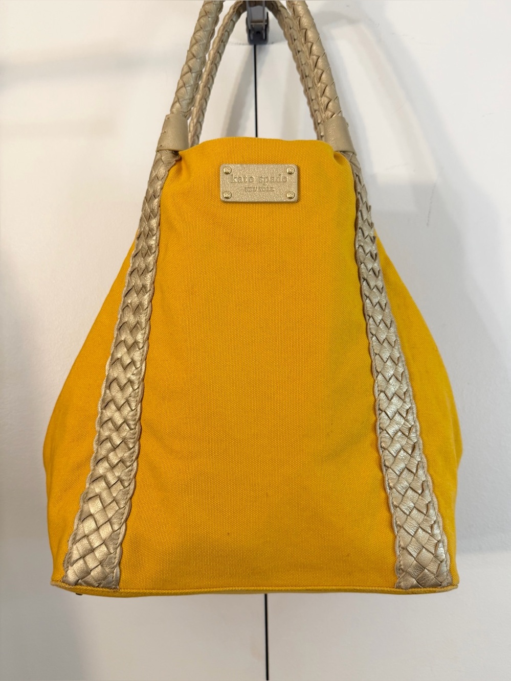 Kate Spade New York Canvas Tote Bag 12”X18”